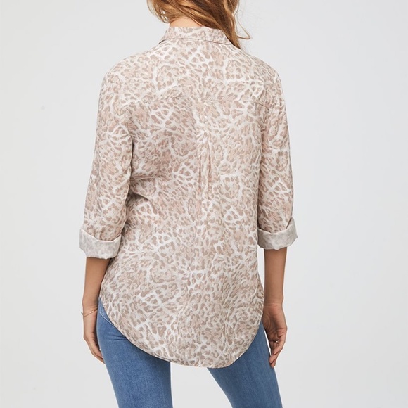 beachlunchlounge Cheetah Print Button Down - Picture 2 of 2